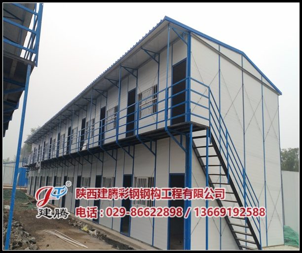 西安生態(tài)園林酒店活動(dòng)板房項(xiàng)目順利完工